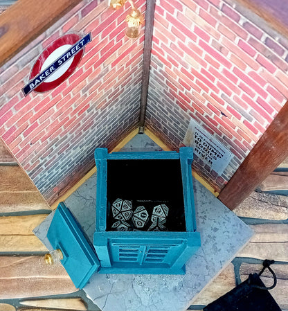 TARDIS Inspired Dice Cup