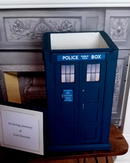 TARDIS Inspired Top Opening Cabinet